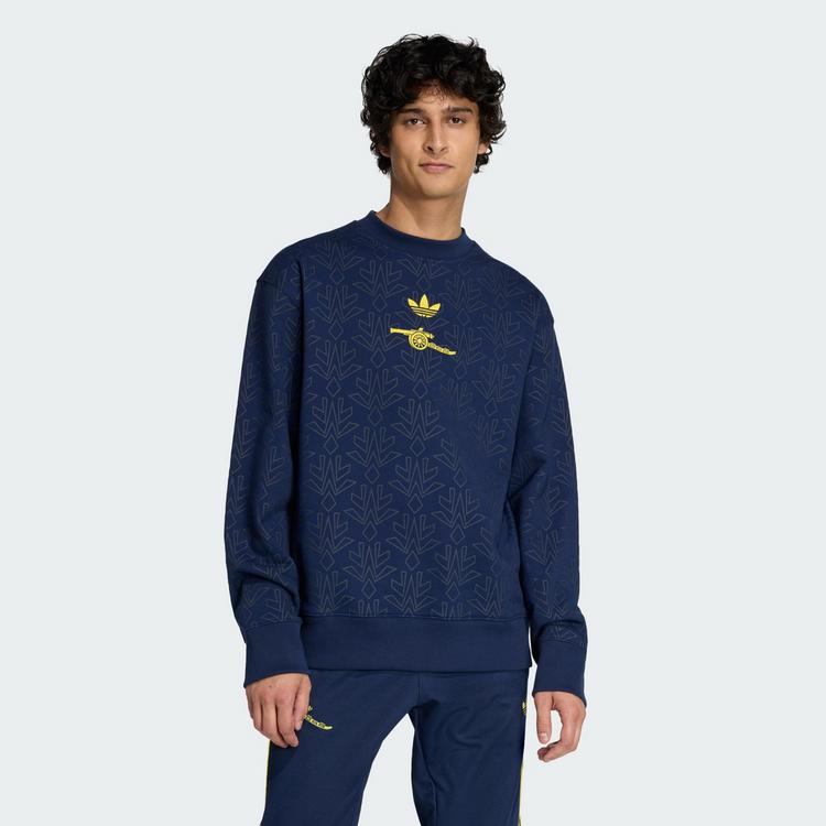 adidas adidas Arsenal FC LFSTLR Crew Hoodie Herren - Night Indigo - 0 | SportScheck