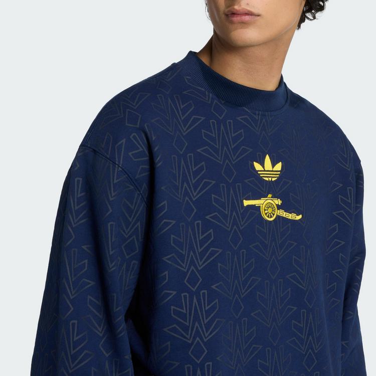 adidas adidas Arsenal FC LFSTLR Crew Hoodie Herren - Night Indigo - 0 | SportScheck