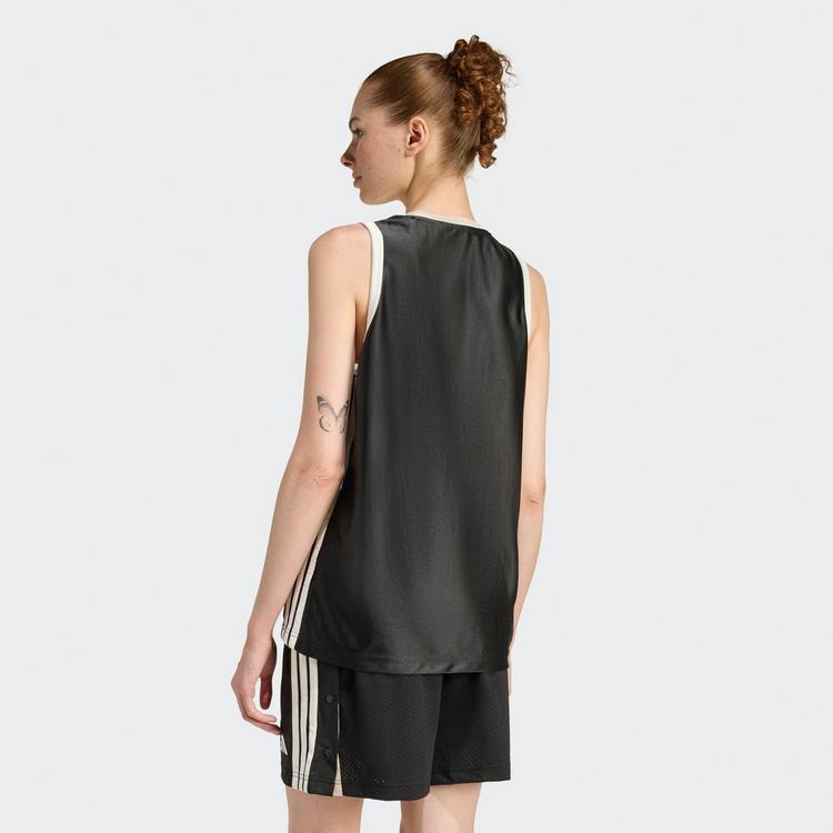 adidas adidas STADIUM TANKTOP T-Shirt Damen - Black / Crystal Linen / Off White - 1 | SportScheck