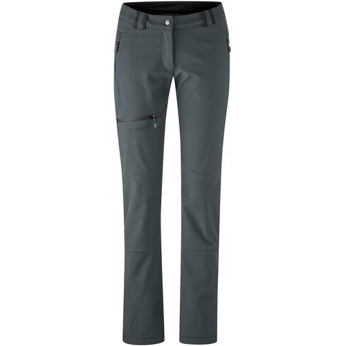 Rückansicht von Maier Sports Adakit Trekkinghose Damen Schiefer