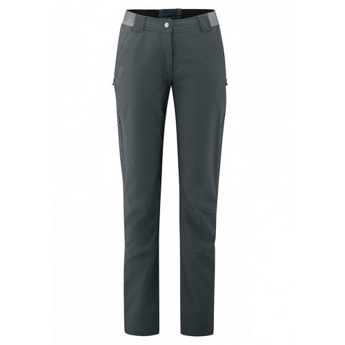 Rückansicht von Maier Sports Norit 2.0 Trekkinghose Damen Schiefer