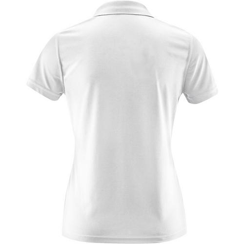 Rückansicht von Maier Sports Ulrike Poloshirt Damen Weiß