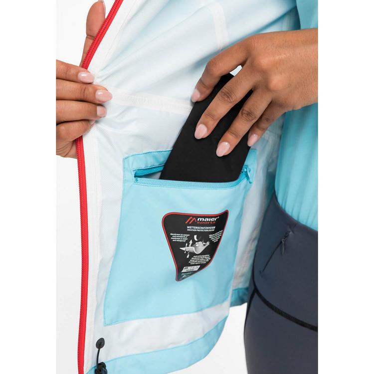 Maier Sports Maier Sports Tind Eco Funktionsjacke Damen - Hellblau - 6 | SportScheck