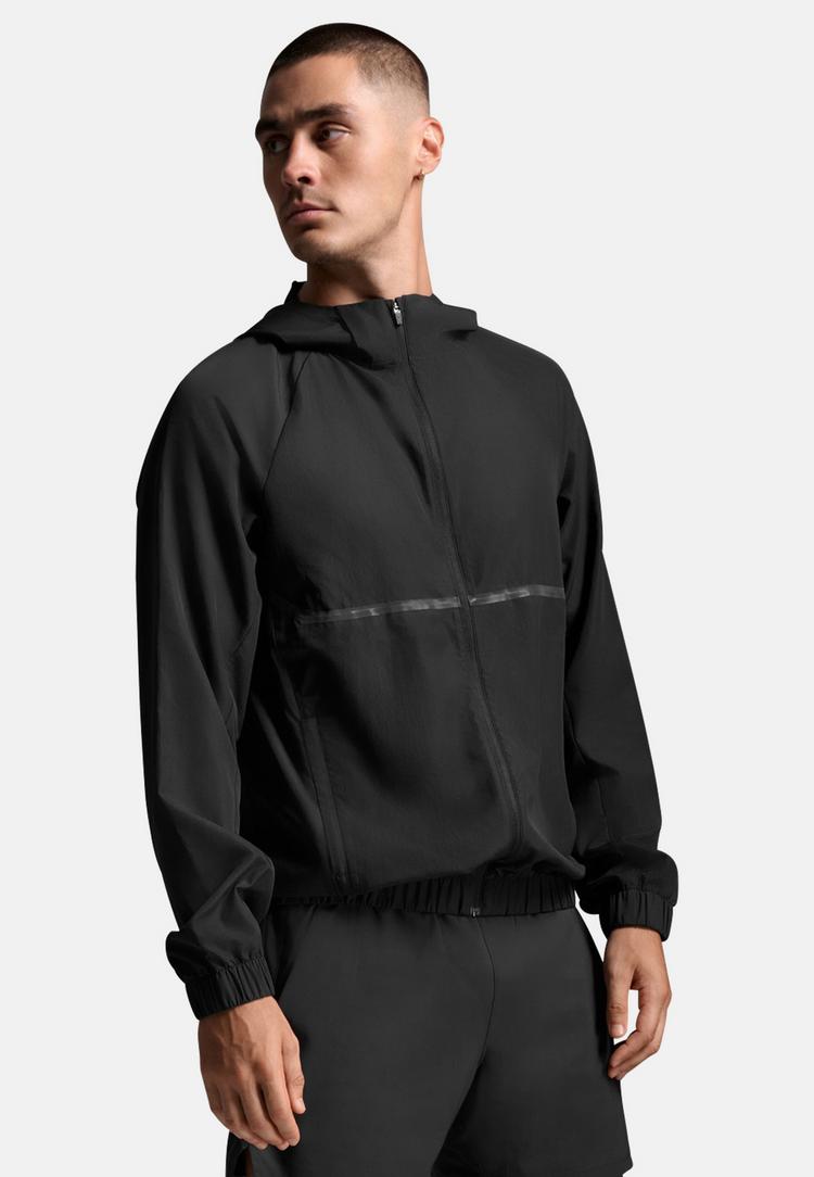 2XU 2XU Aero Hex Windbreaker Laufjacke Herren - black-black reflective - 1 | SportScheck