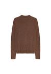DANISH ENDURANCE Premium Knit Pullover Rundhalspullover Damen - brown