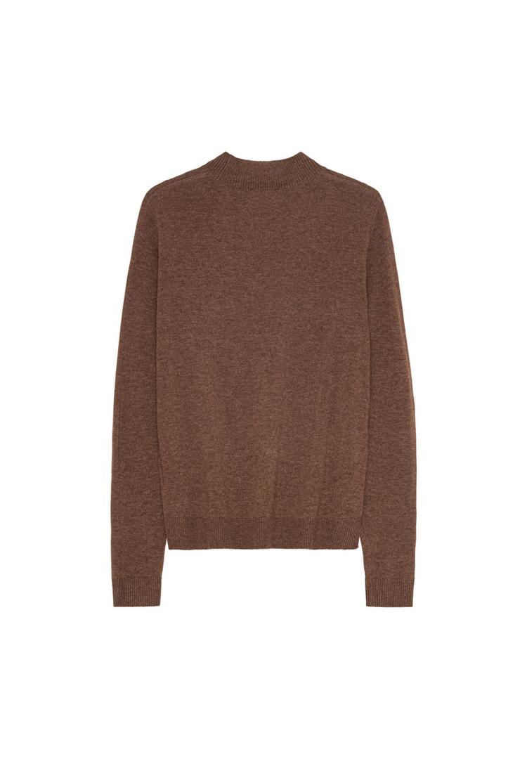 DANISH ENDURANCE DANISH ENDURANCE Premium Knit Pullover Rundhalspullover Damen - brown - 0 | SportScheck