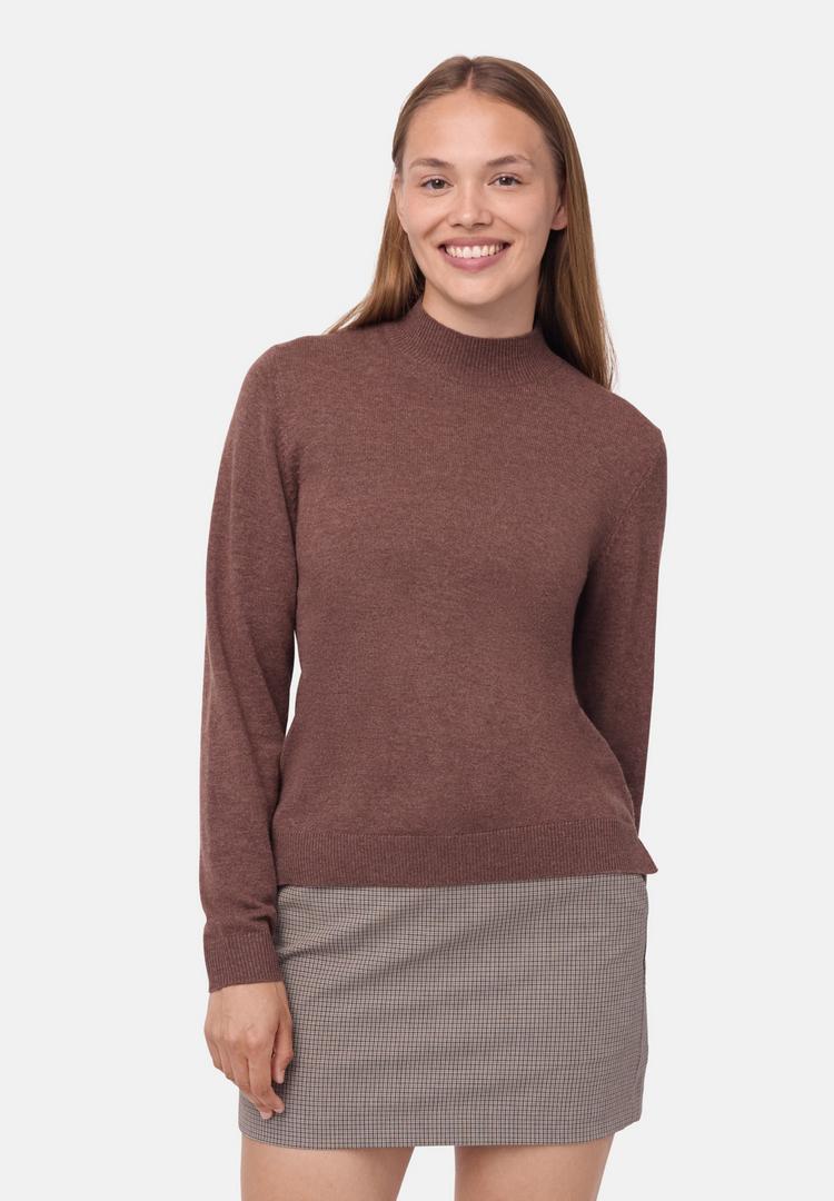 DANISH ENDURANCE DANISH ENDURANCE Premium Knit Pullover Rundhalspullover Damen - brown - 0 | SportScheck