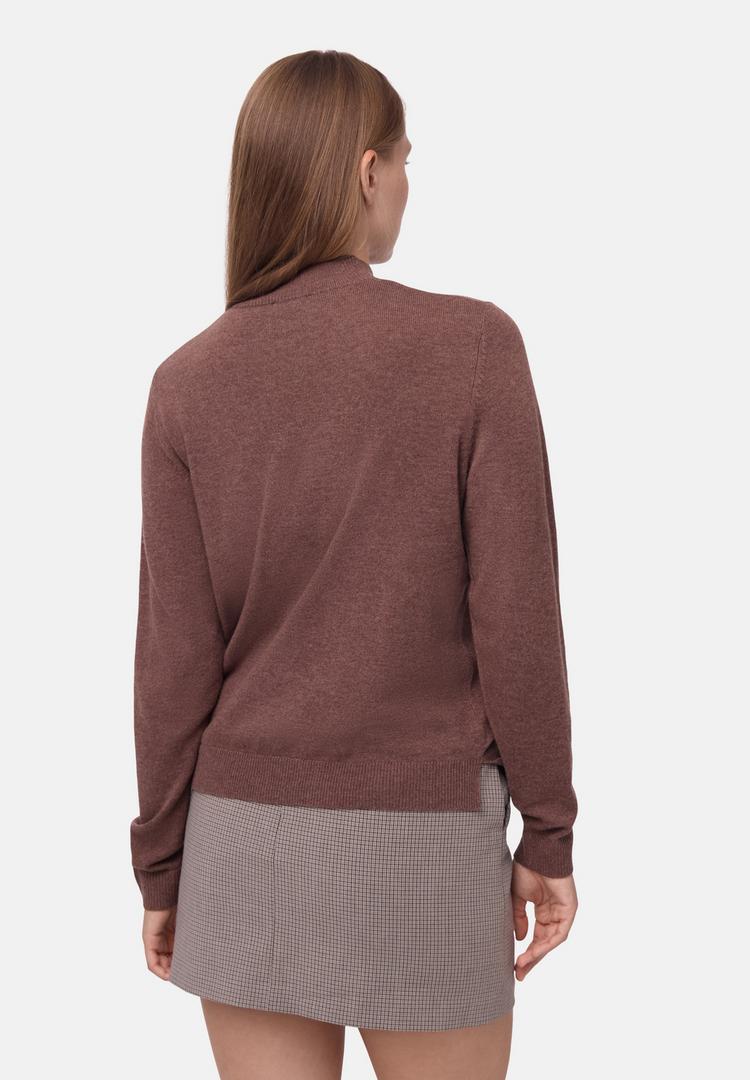 DANISH ENDURANCE DANISH ENDURANCE Premium Knit Pullover Rundhalspullover Damen - brown - 1 | SportScheck