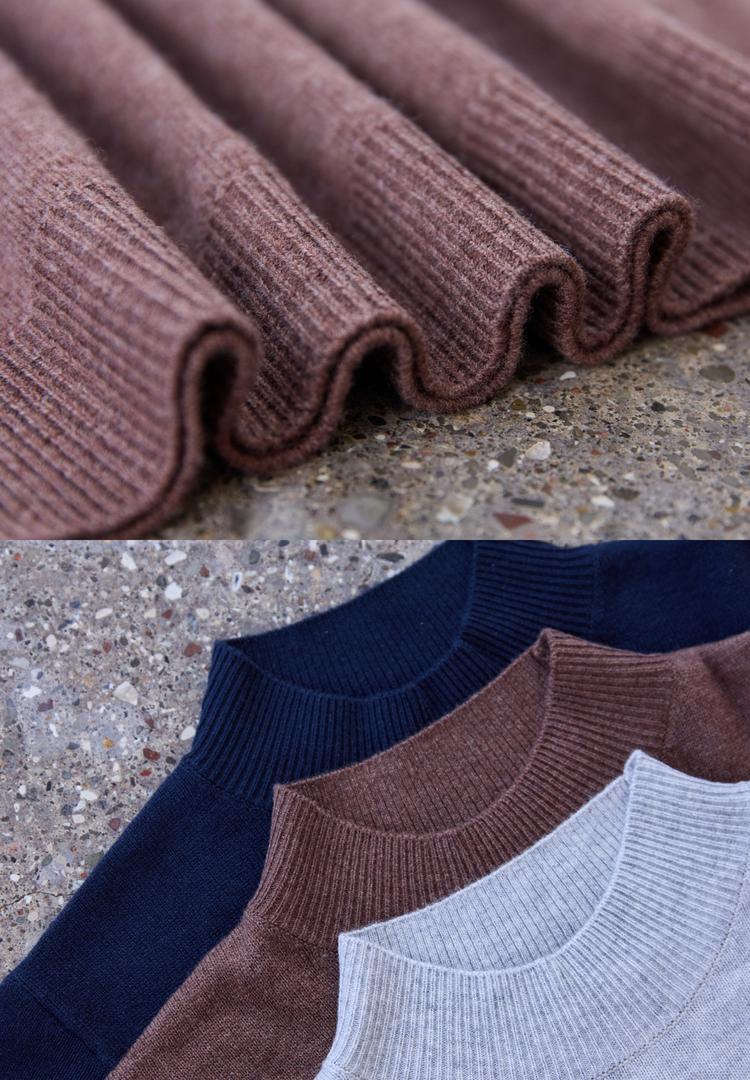 DANISH ENDURANCE DANISH ENDURANCE Premium Knit Pullover Rundhalspullover Damen - brown - 0 | SportScheck