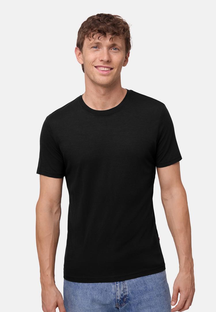 DANISH ENDURANCE DANISH ENDURANCE Premium Merino T-Shirt Herren - schwarz - 0 | SportScheck