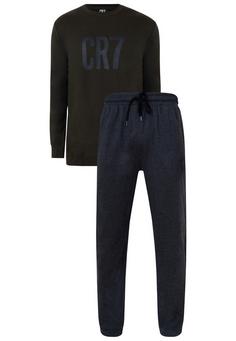 CR7 Cristiano Ronaldo CR7 Mens pyjamas Pyjama Herren dark grey melange