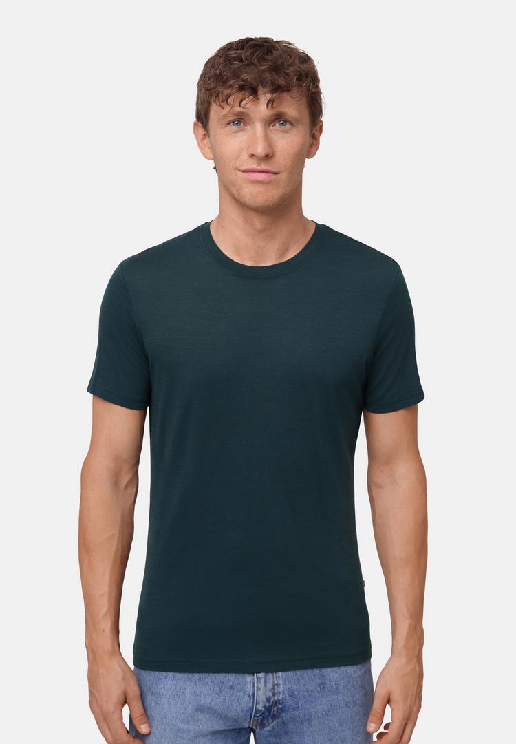 DANISH ENDURANCE DANISH ENDURANCE Premium Merino T-Shirt Herren - dark green - 0 | SportScheck