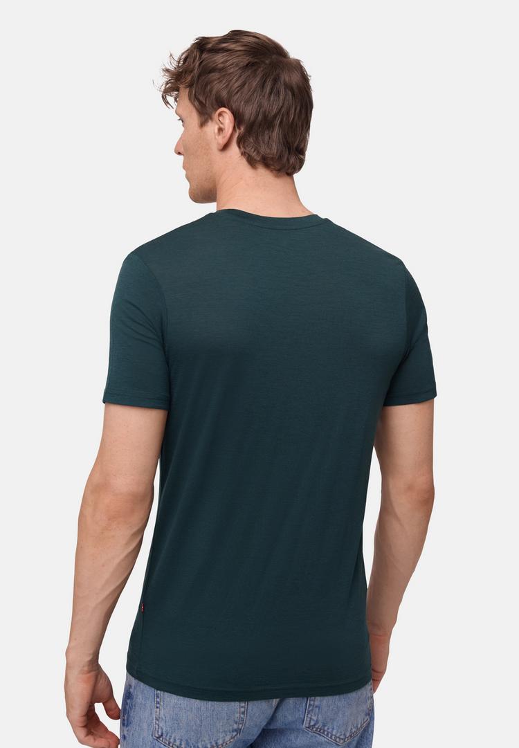 DANISH ENDURANCE DANISH ENDURANCE Premium Merino T-Shirt Herren - dark green - 1 | SportScheck