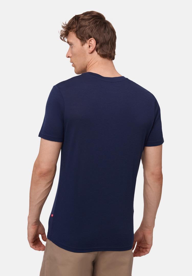 DANISH ENDURANCE DANISH ENDURANCE Premium Merino T-Shirt Herren - dark navy - 1 | SportScheck