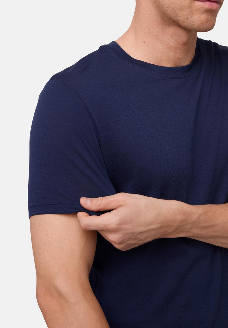 DANISH ENDURANCE DANISH ENDURANCE Premium Merino T-Shirt Herren - dark navy - 2 | SportScheck