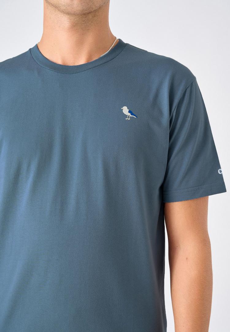 Cleptomanicx Cleptomanicx Embro Gull T-Shirt Herren - Blue Mirage - 2 | SportScheck