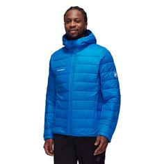 Rückansicht von Mammut Crag Hooded Kunstfaserjacke Herren glacier blue