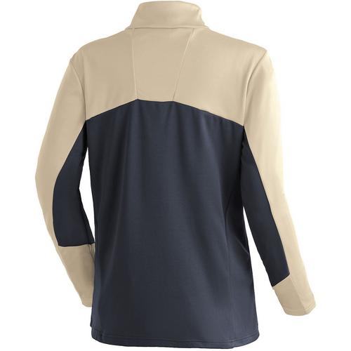 Rückansicht von Maier Sports Evii Langarmshirt Damen Schwarz01113
