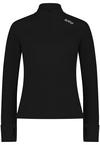 2XU Ignition Hyper-Haptic 1/4 Zip Funktionsshirt Damen - black-silver reflective