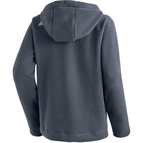 Rückansicht von Maier Sports Racka W Fleecejacke Damen Dunkelgrau035
