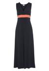 Lascana Maxikleid Maxikleid Damen - marine-koralle