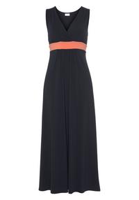 Lascana Maxikleid Maxikleid Damen - marine-koralle