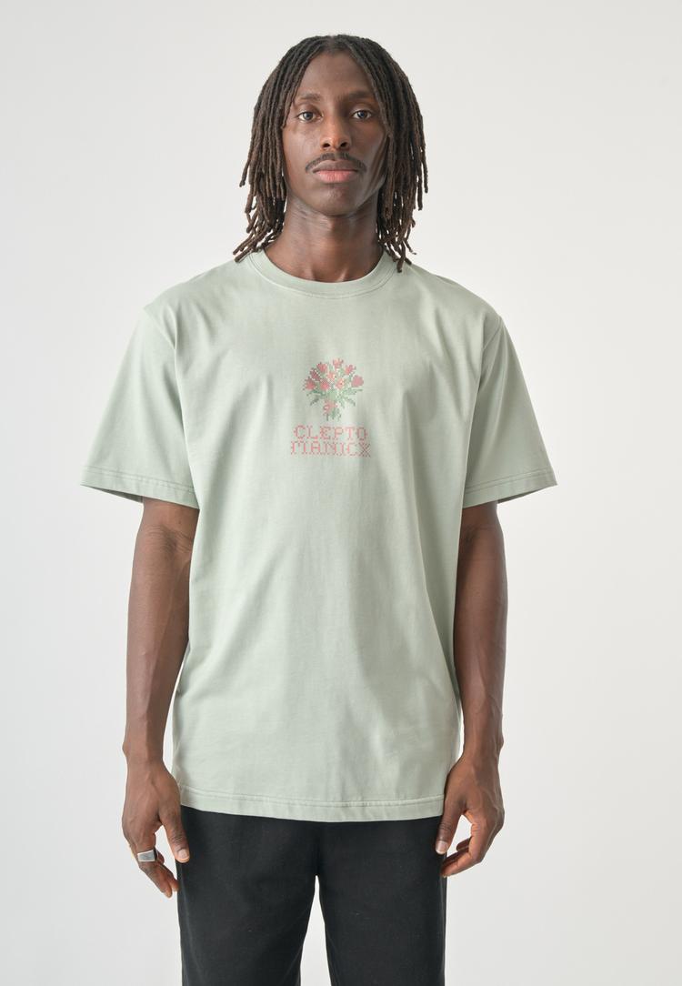 Cleptomanicx Cleptomanicx Printshirt Herren - Wrought Iron - 1 | SportScheck