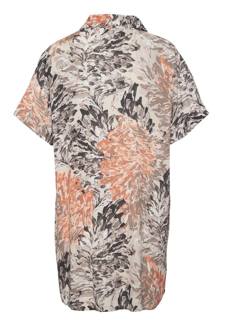 Lascana Lascana Longbluse Langarmbluse Damen - apricot - taupe - 0 | SportScheck