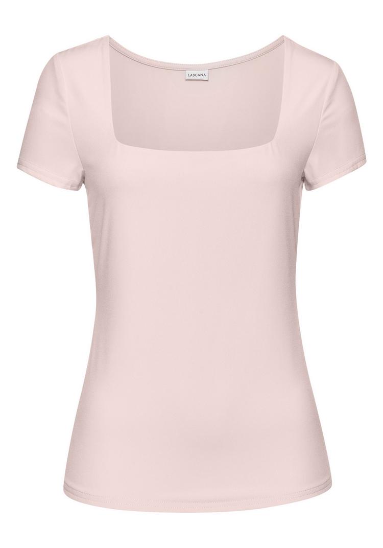 Lascana Lascana T-Shirt T-Shirt Damen - hellrosa - 0 | SportScheck