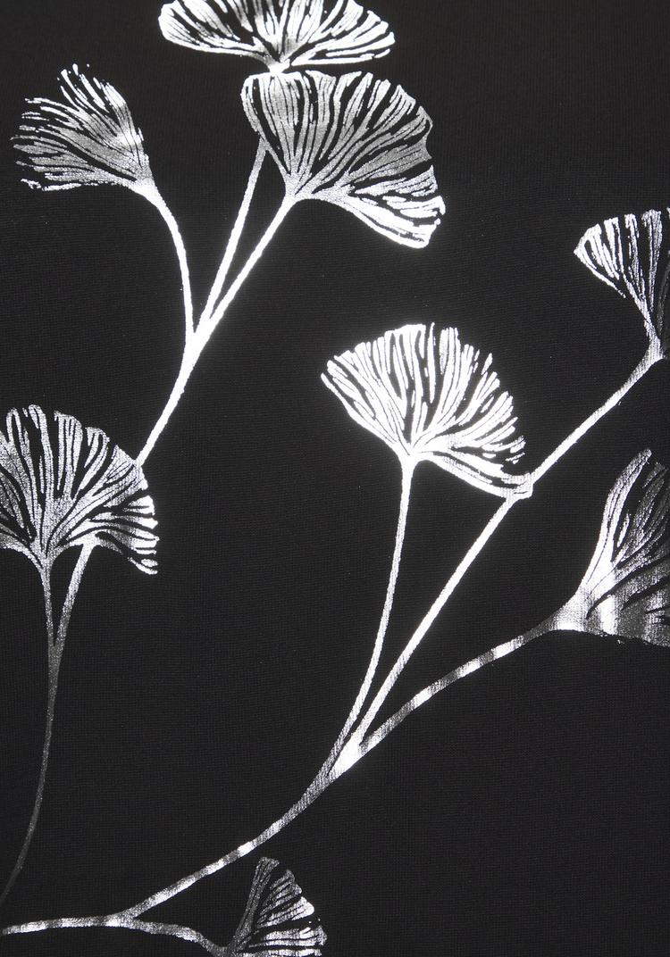 Lascana Lascana Kurzarmshirt T-Shirt Damen - schwarz - 1 | SportScheck