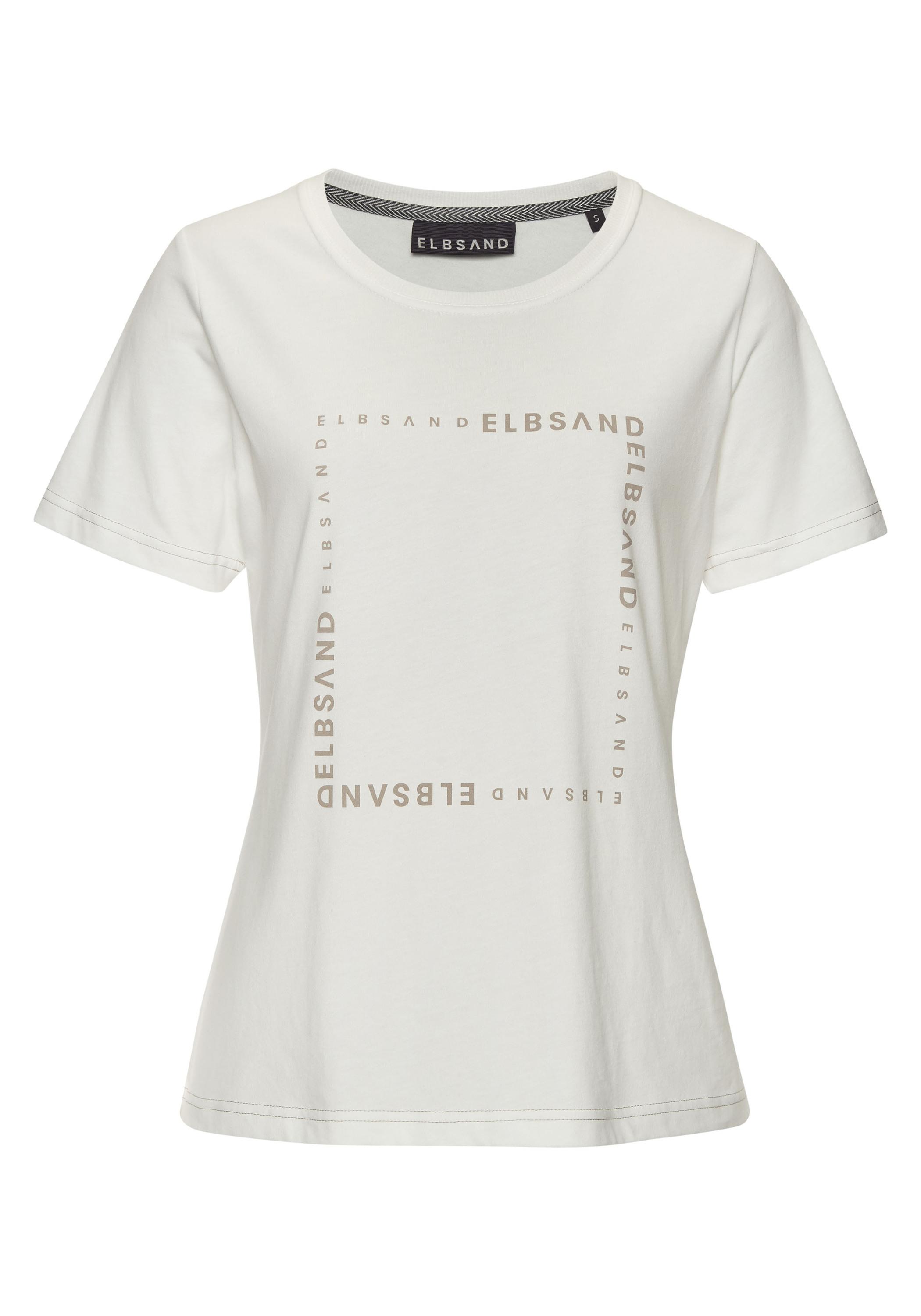 ELBSAND T-Shirt T-Shirt Damen - creme
