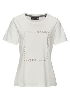 ELBSAND T-Shirt T-Shirt Damen creme