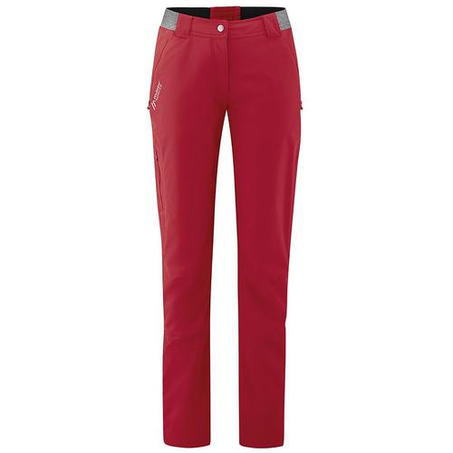 Rückansicht von Maier Sports Norit 2.0 Trekkinghose Damen Dunkelrot