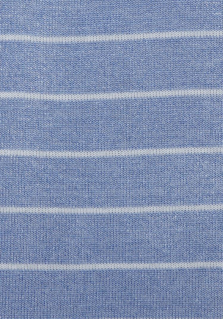 Lascana Lascana Rundhalsshirt T-Shirt Damen - blau - 1 | SportScheck