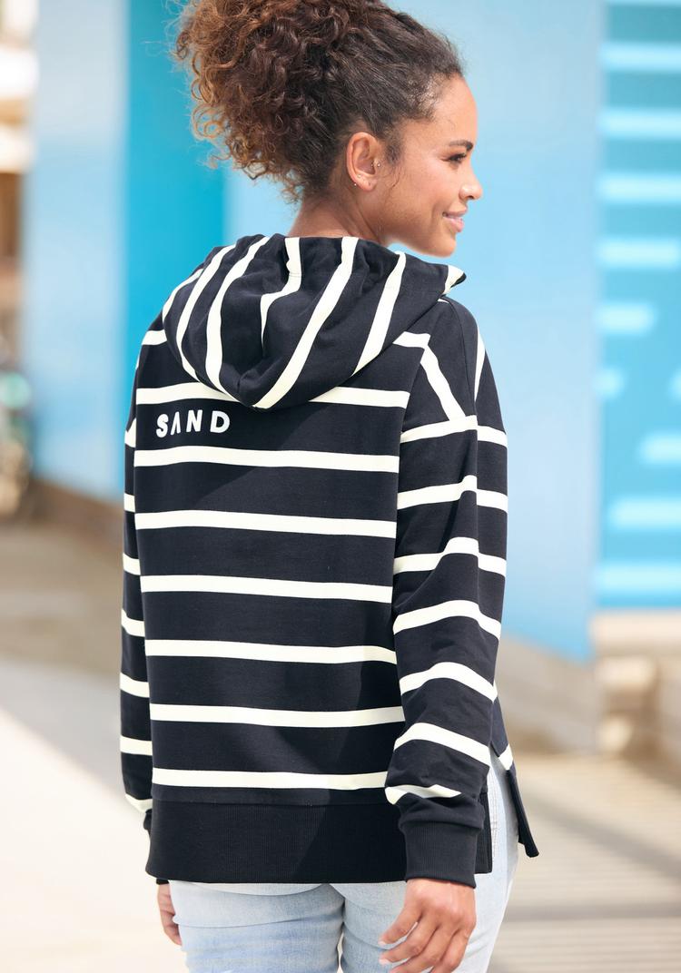 ELBSAND ELBSAND Kapuzensweatshirt Hoodie Damen - marine-wei&szlig; - 0 | SportScheck