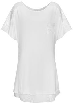 Lascana Longshirt Longshirt Damen weiß