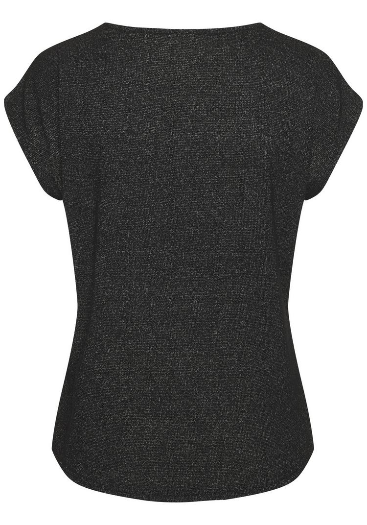 Lascana Lascana Kurzarmshirt T-Shirt Damen - schwarz - 0 | SportScheck