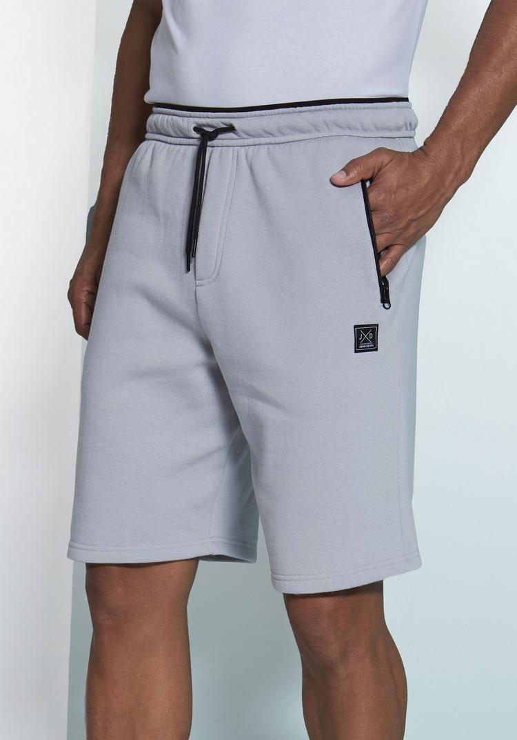 John Devin John Devin Sweatshorts Sweatshorts Herren - hellgrau - 3 | SportScheck