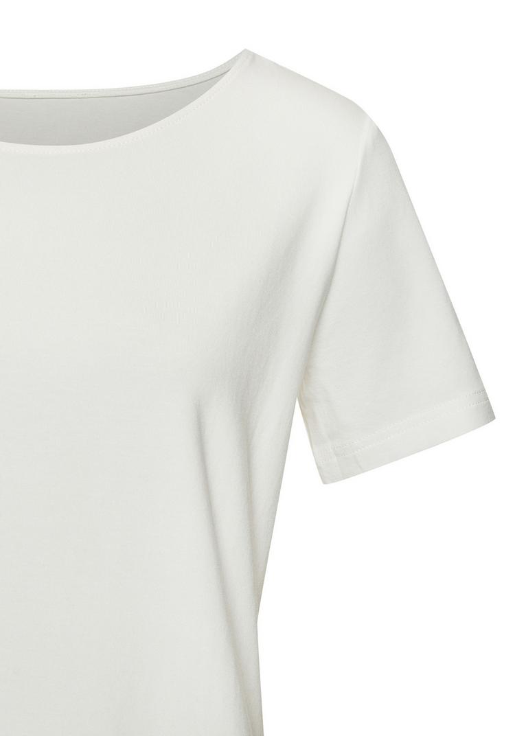 Lascana Lascana T-Shirt T-Shirt Damen - creme - schwarz - 0 | SportScheck