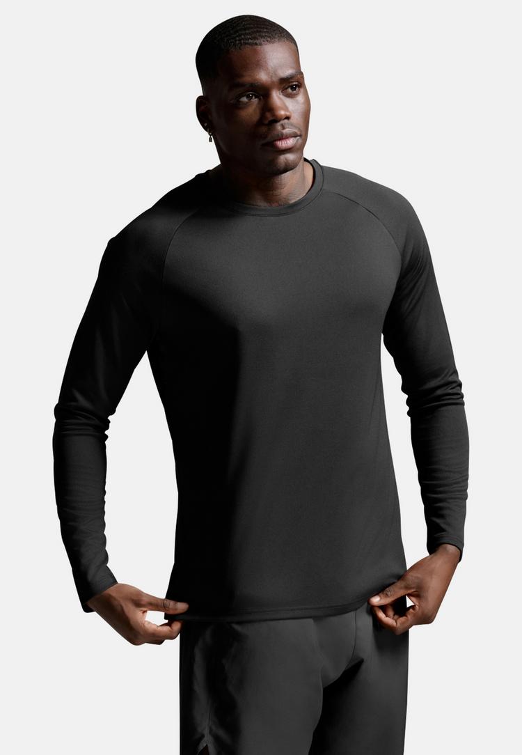 2XU 2XU Aero Mesh Long Sleeve Funktionsshirt Herren - black-silver reflective - 0 | SportScheck