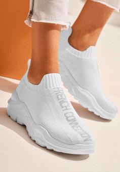 Rückansicht von FRENCH CONNECTION Sneaker Sneaker Damen weiß