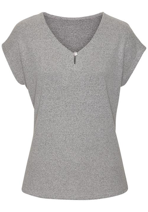 Lascana Kurzarmshirt T-Shirt Damen