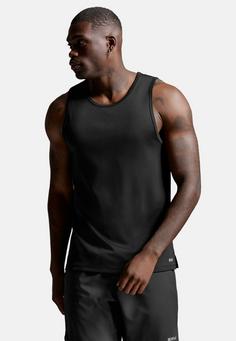 Rückansicht von 2XU Aero Mesh Tank Funktionsshirt Herren black-silver reflective