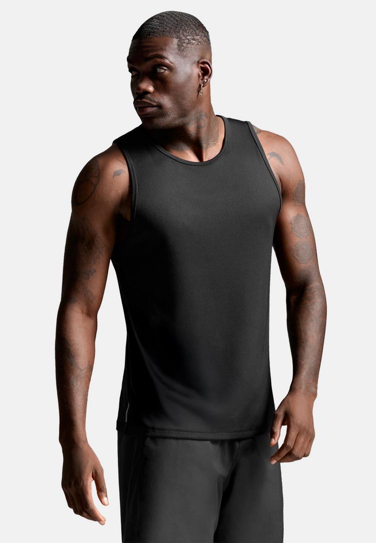 2XU 2XU Aero Mesh Tank Funktionsshirt Herren - black-silver reflective - 2 | SportScheck