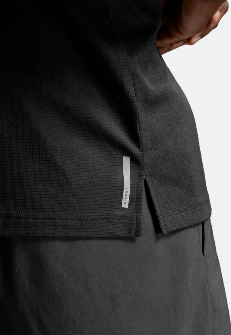 2XU 2XU Aero Mesh Tank Funktionsshirt Herren - black-silver reflective - 7 | SportScheck