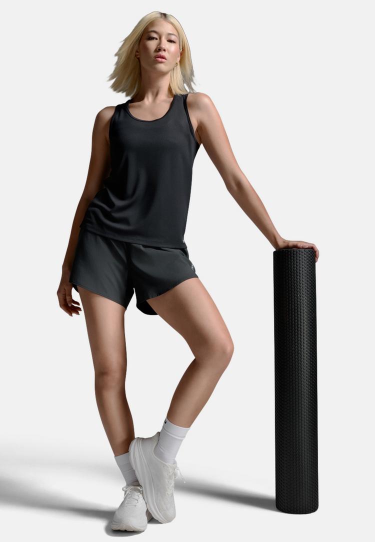 2XU 2XU Aero Mesh Singlet Funktionsshirt Damen - black-silver reflective - 4 | SportScheck