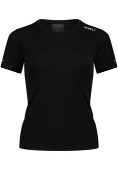 2XU Aero Mesh Tee Funktionsshirt Damen black-silver reflective