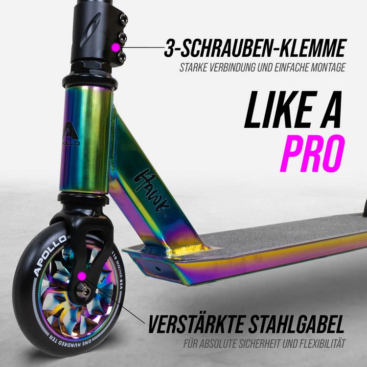 Apollo Apollo Hawk Scooter - full-rainbow - 0 | SportScheck