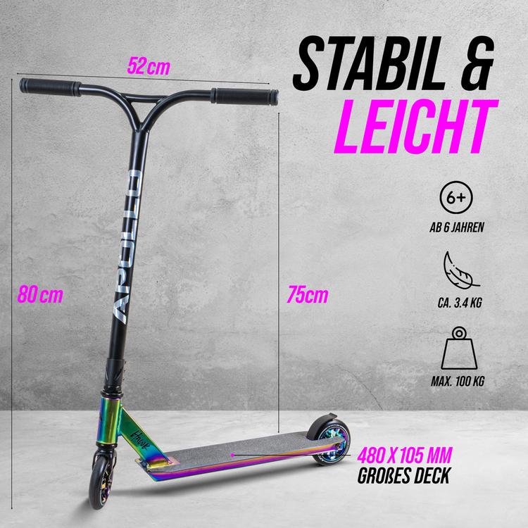Apollo Apollo Hawk Scooter - full-rainbow - 2 | SportScheck