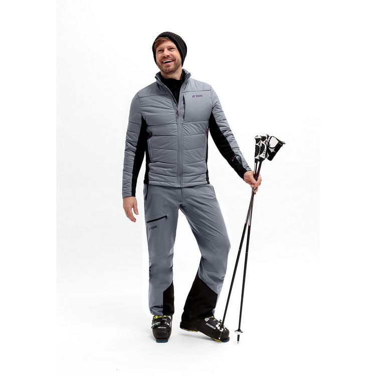 Maier Sports Maier Sports Marsicano Hyb Skijacke Herren - Grau0635 - 4 | SportScheck